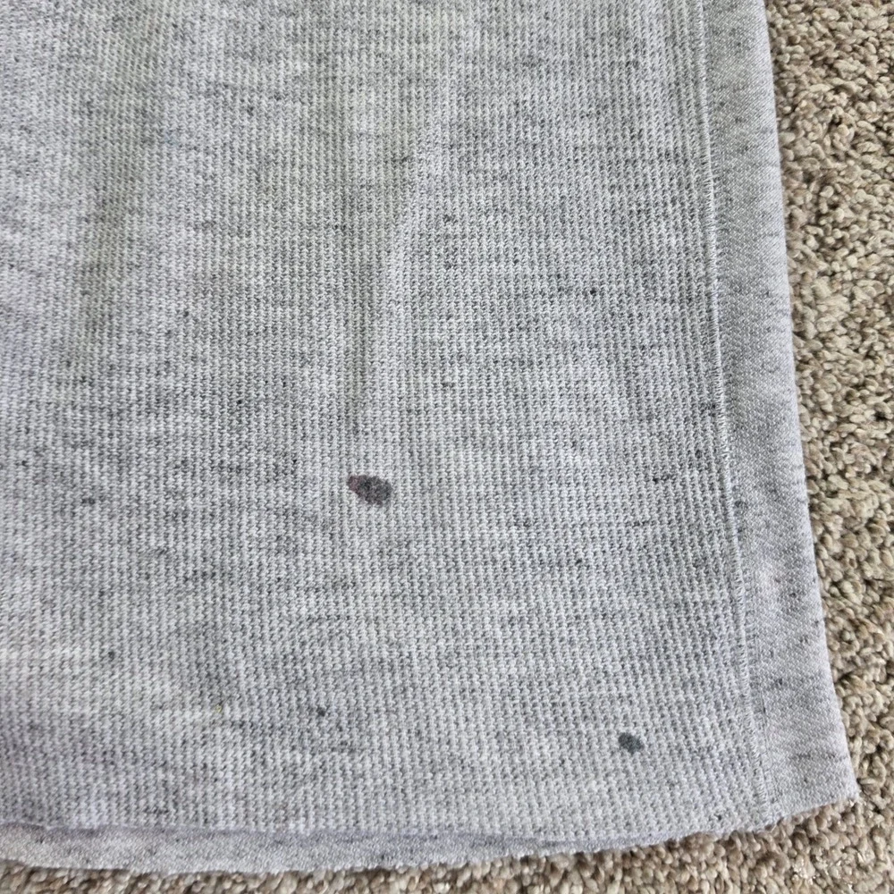 Banana Republic Waffle Knit Shorts Mens L Grey Casual Lightweight Athletic Adult